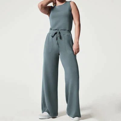 Lisa - Ärmelloses Jumpsuit mit Schnürung