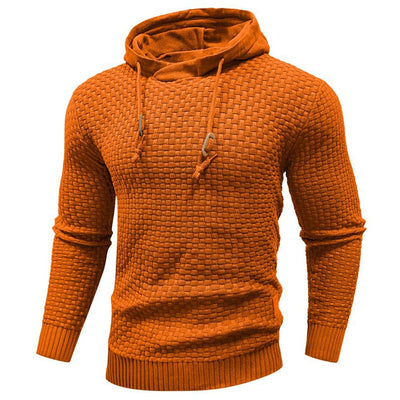 Ethan - Strukturierter Kapuzenpullover mit Kordelzugdetail