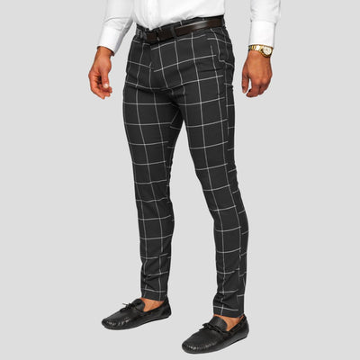 Mason - Moderne Slim-Fit-Karohose mit lässiger Eleganz