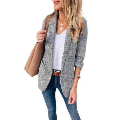 Olivia - Lässiger Bouclé-Blazer mit entspannter Passform