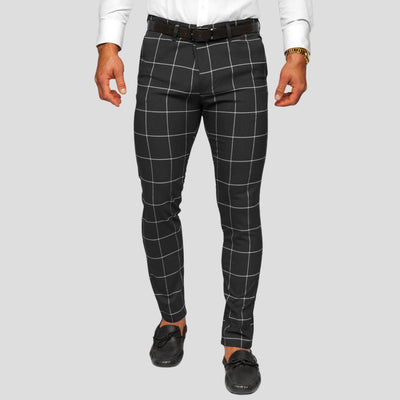 Mason - Moderne Slim-Fit-Karohose mit lässiger Eleganz