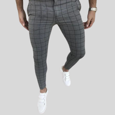 Mason - Moderne Slim-Fit-Karohose mit lässiger Eleganz