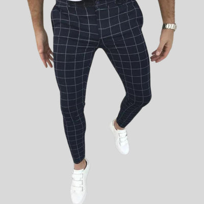 Mason - Moderne Slim-Fit-Karohose mit lässiger Eleganz