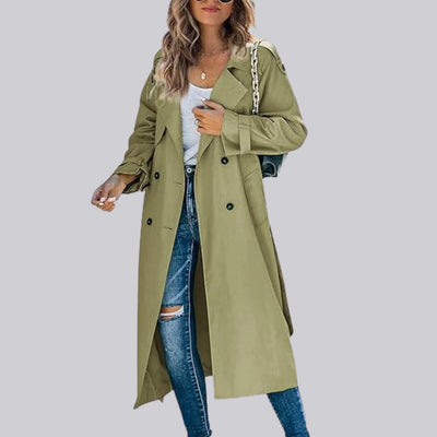 Sophie - Leichter Trenchcoat mit Knopfverschluss