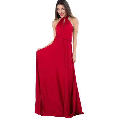 Seraphina - Vielseitiges Plissee-Maxikleid in Mehreren Stilen