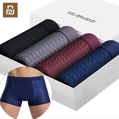 Ashton - Atmungsaktive Mesh-Boxershorts mit elastischem Bund