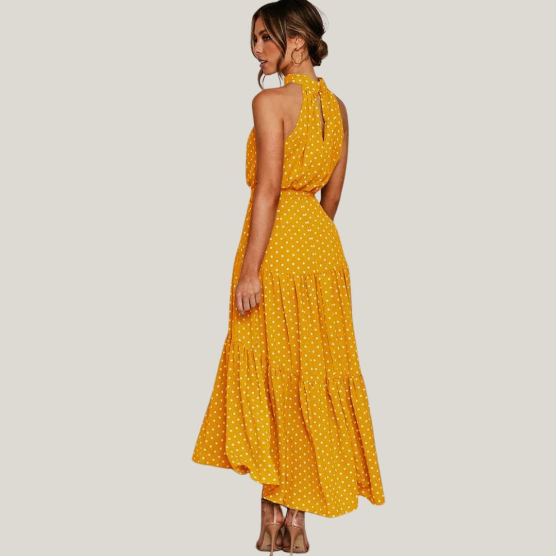 Sommerkleid mit Polka-Dot-Print - Shine into summer