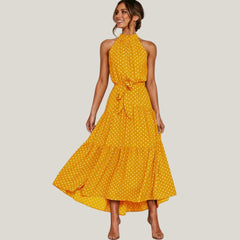 Sommerkleid mit Polka-Dot-Print - Shine into summer