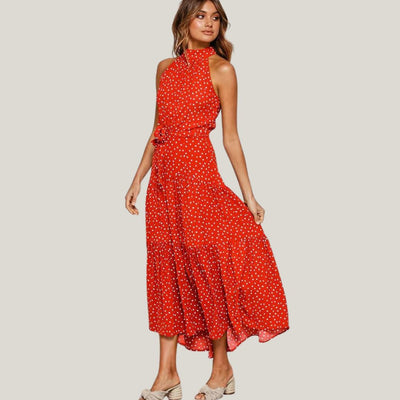 Sommerkleid mit Polka-Dot-Print - Shine into summer