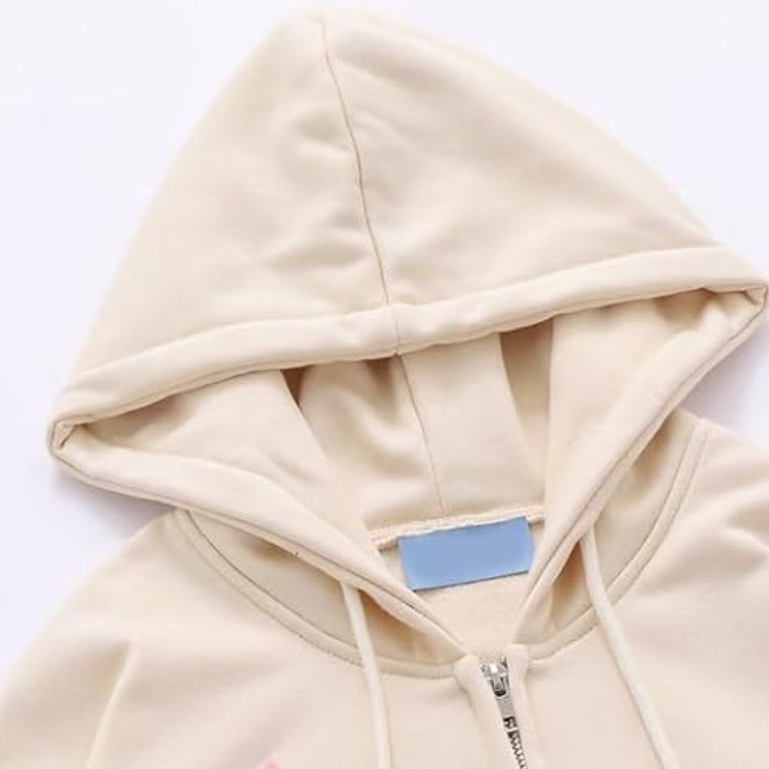 Aria - Oversized Hoodie mit Grafikdruck