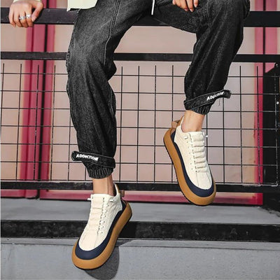 Novu - Retro Chunky-Sneaker mit texturierten Details