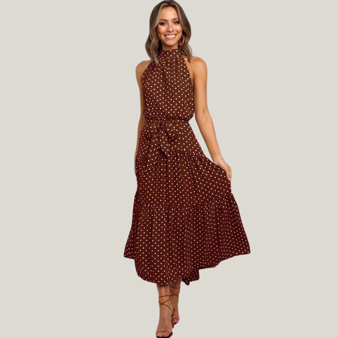 Sommerkleid mit Polka-Dot-Print - Shine into summer