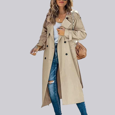 Sophie - Leichter Trenchcoat mit Knopfverschluss