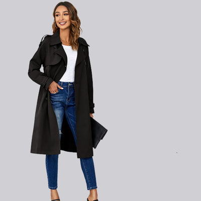 Sophie - Leichter Trenchcoat mit Knopfverschluss