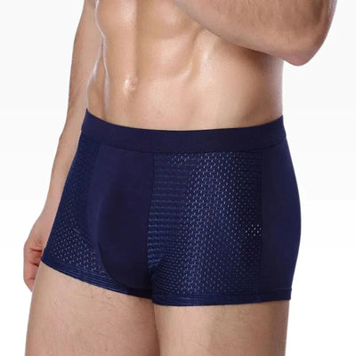 Ashton - Atmungsaktive Mesh-Boxershorts mit elastischem Bund