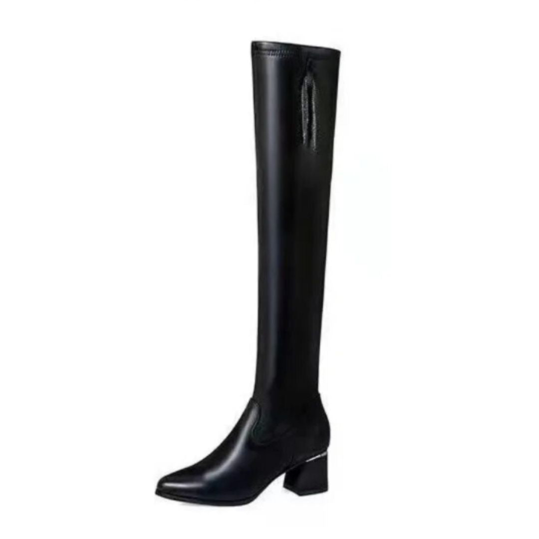 Esmee - Premium Herbst-Winter Lederstiefel