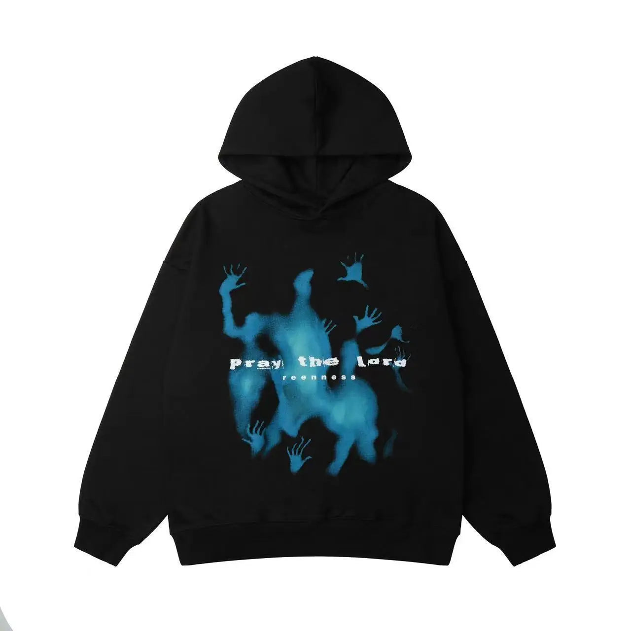 Joshua - Lässiger Hoodie mit grafischem Handabdruck-Design