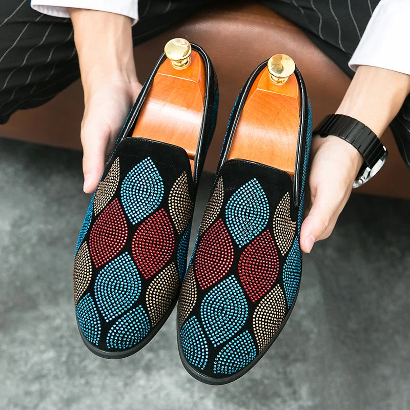 Lysandro - Moderne Slipper mit geometrischem Muster