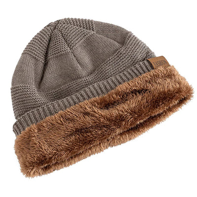 Cosmo - Slouchy Beanie mit Fellfutter für winterliche Wärme