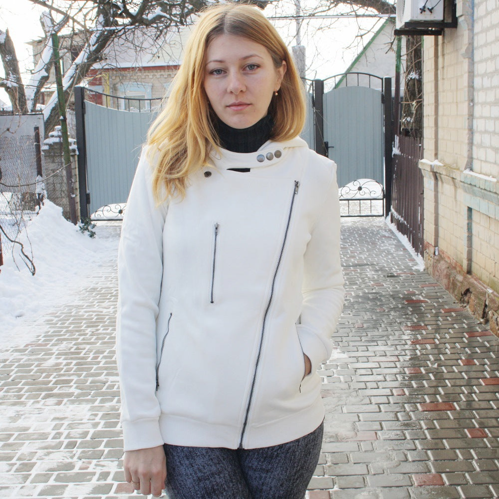 Savannah - Moderne Jacke mit Kontrastbesatz