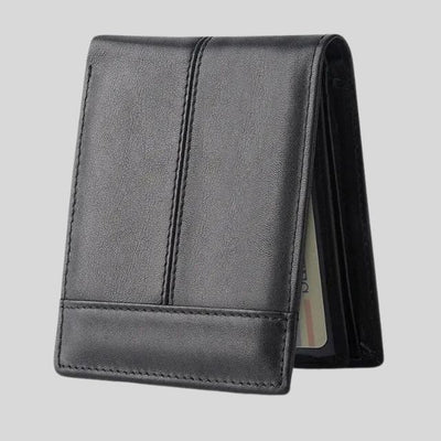 Maxwell - Echtes Leder Bifold Geldbörse mit Ausweisfenster