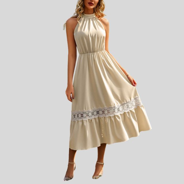 Adrianna - Elegantes Maxikleid mit hoher Taille