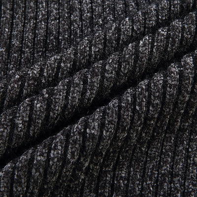 Verdon - Gerippter Rollkragenpullover mit schmaler Passform