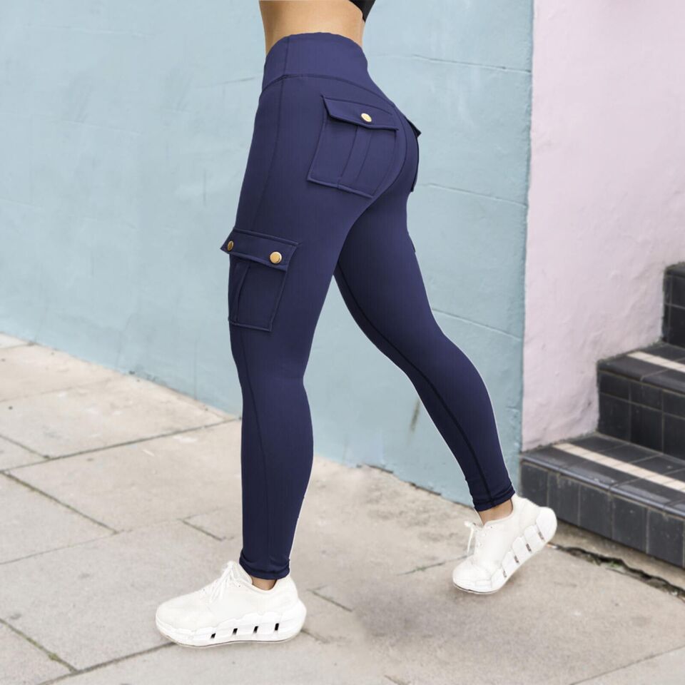 Nicole's Sport-Leggings mit Taschen